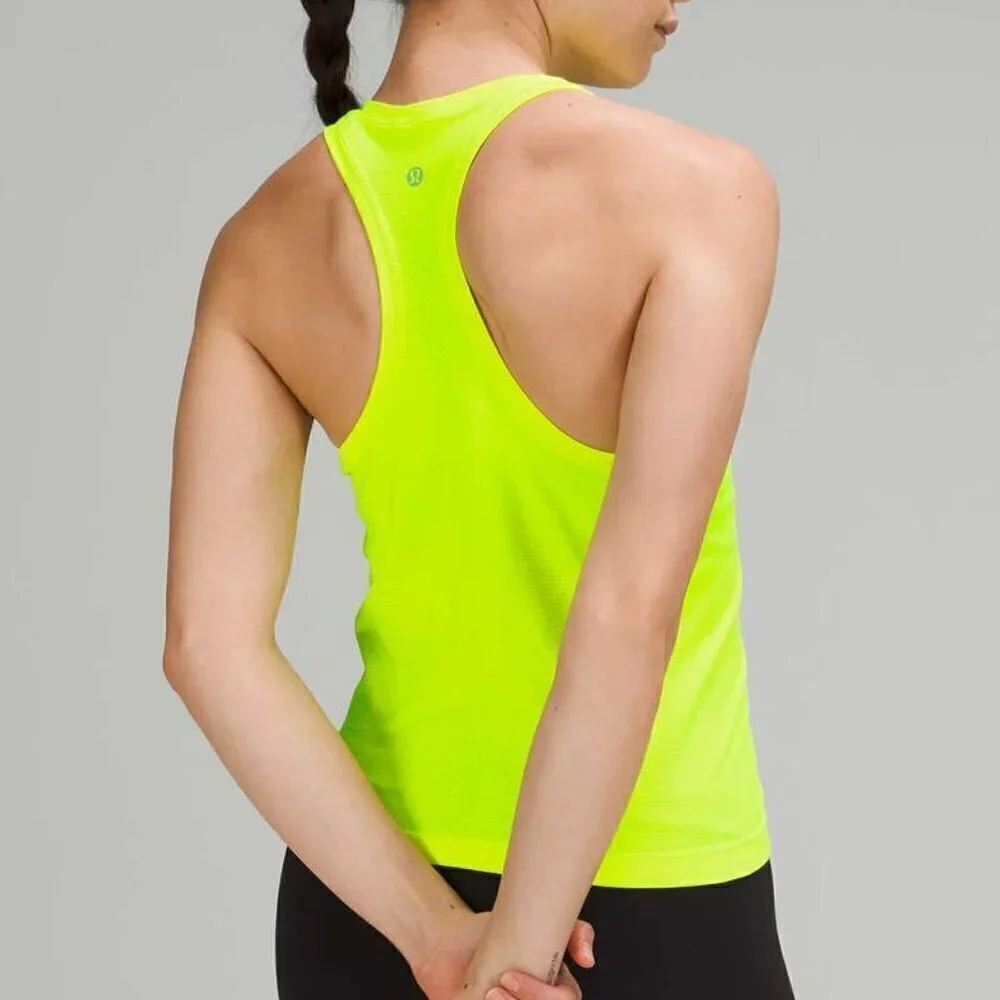 Lululemon Swiftly Tech Racerback 2.0 *Race Length - 10 Hightlight Yellow